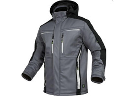 Leibwachter FLEXI27   FLEXLINE-WINTER  Softshell  Grey/Black.