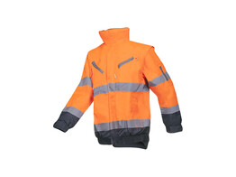 SIOEN 364A CAMPBELL SIGNALISATIE WINTERBLOUSON Orange/Marine - XL