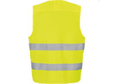 Vizwell VWE01SY multifunctional vest fluorescent Yellow