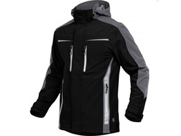 Leibwachter FLEXS25    FLEXLINE  Softshell  Zwart / Grijs - 5XL