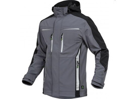 Leibwachter FLEXS27    FLEXLINE  Softshell  Grijs / Zwart - L