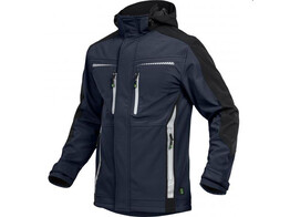 Leibwachter FLEXS30    FLEXLINE  Softshell  Marine / Zwart - L