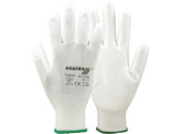 Asatex 3700 PU Gloves White