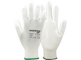 Asatex 3700 PU Handschoen Wit - 06/XS