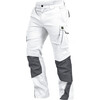 Leibwachter  FLEXLINEH24  Work trousers White / Grey
