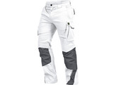 Leibwachter  FLEXLINEH24  Work trousers White / Grey