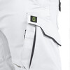 Leibwachter  FLEXLINEH24  Work trousers White / Grey