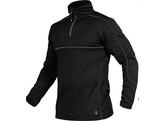 Leibwachter FLEXF25   FLEXLINE  Fleece Coolpas-Shirt  Noir/Gris.