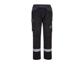 Portwest FR402 WX3 FR Service Work Trousers  Black