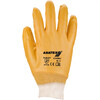 Asatex 03400V Nitrile Yellow glove  tricot cuff  Closed back