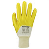 Asatex 03400P Yellow Nitrile Glove  Tricot Board  Open Back