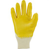 Asatex 03400P Gant en nitrile jaune  Tricot Board  dos ouvert