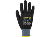 Asatex HIT091V Gant en tricot fin enduit de nitrile et de micro-mousse