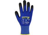 Asatex HIT099B Fine Knitted Glove Nitrile Microfoam Coated