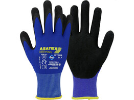 Asatex HIT099B Fine Knitted Glove Nitrile Microfoam Coated