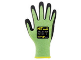 Asatex HIT-RC Gant nitrile tricote fin avec Microfoam Vert/Noir