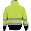 Portwest PJ50YBR - Hi-Vis 3-in-1 Pilotjack Geel/Zwart - 3XL