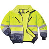 Portwest PJ50YNR - Hi-Vis 3-in-1 Pilot Jacket Yellow/Marine