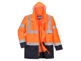 Portwest S766 - Essential 5-in-1 parka Orange/Marine