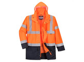 Portwest S766 - Essential 5-in-1 parka Oranje/Marine - L