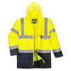 Portwest S766YBR - Essential 5-in-1 parka Jaune/Noir