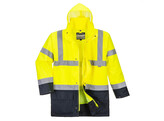 Portwest S766YBR - Essential 5-in-1 parka Jaune/Noir