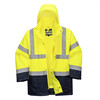 Portwest S766YNR - Essential 5-in-1 parka Yellow/Marine