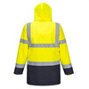 Portwest S766YNR - Essential 5-in-1 parka Yellow/Marine