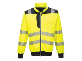 Portwest PW370 - Sweatshirt PW3 Hi-Vis Geel/Black - S