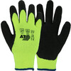 Asatex 3675W  Gebreide Winterhandschoen  Zwart / Fluo Geel - 11/XXL