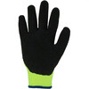 Asatex 3675W  Gebreide Winterhandschoen  Zwart / Fluo Geel - 11/XXL