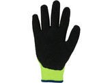 Asatex 3675W  Gebreide Winterhandschoen  Zwart / Fluo Geel - 11/XXL