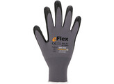 Asatex E091N Fijn gebreide handschoen Microschuim Nitrile Coating Noppen - 10/XL