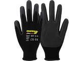 Asatex E091T Fine knitted glove Microfoam Coating with  finger-touch  function