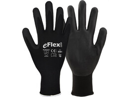 Asatex E081 EFlex Fine knitted glove with Nitrile Microfoam