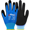 Asatex E110 latex beschermende handschoenen volledig gecoat - 10/XL