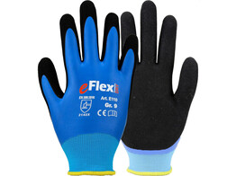 Asatex E110 latex beschermende handschoenen volledig gecoat - 06/XS