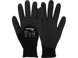 Asatex 3677V  Gant d hiver en tricot  noir