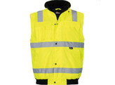 VIZWELL VW60CY Combinaison de pilote 2 en 1  jaune fluo