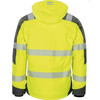 Vizwell VW268Y Winter softshell jack Geel/Ggrijs - M