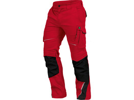 Leibwachter  FLEXLINEH24  Pantalon de travail Rouge/Noir